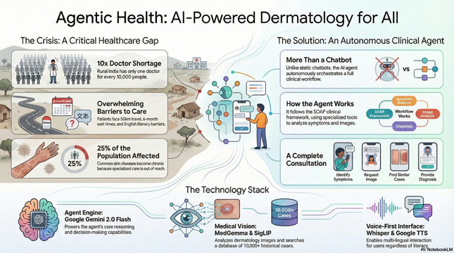AI powered Dermatology app for Rural India
